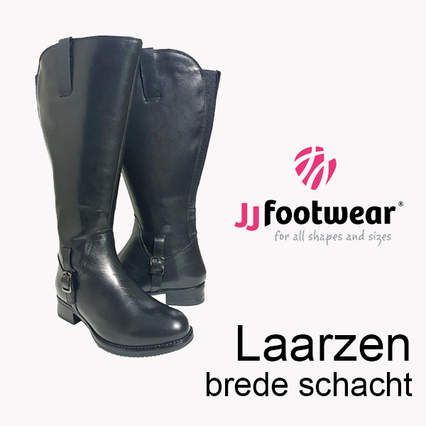 Laarzen wijde schacht JJ Footwear